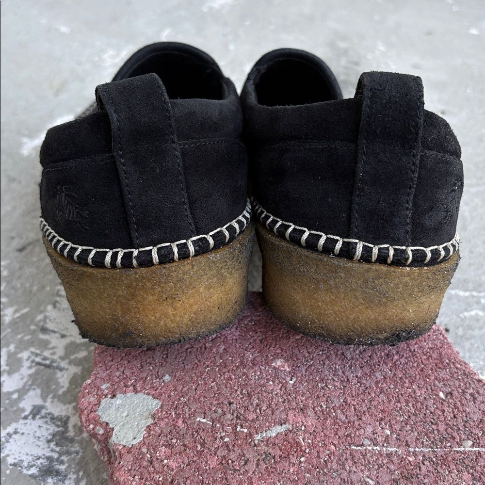 Burberry suede Crepe espadrille slip on - Picture 6 of 10